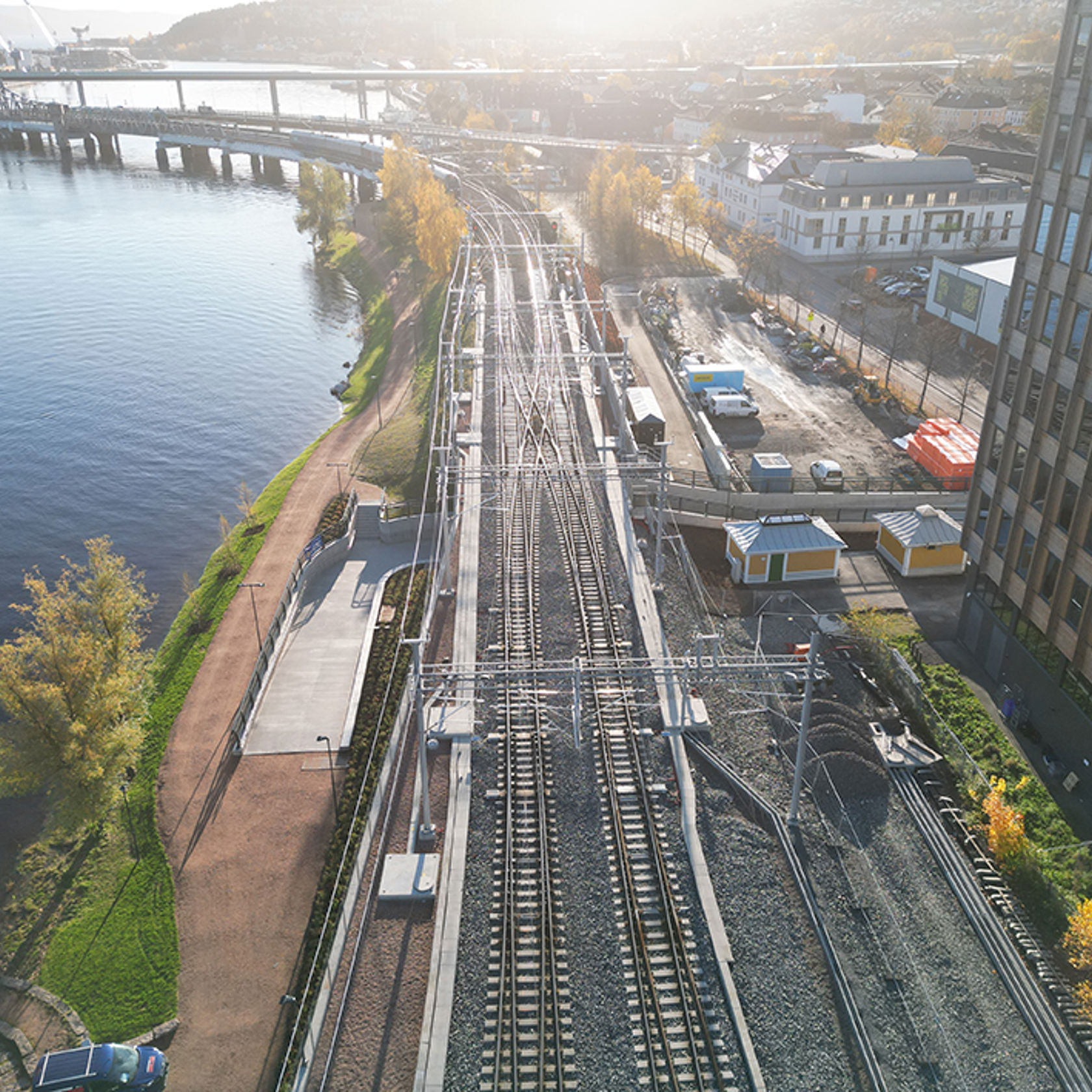 Bilde av anleggsområde