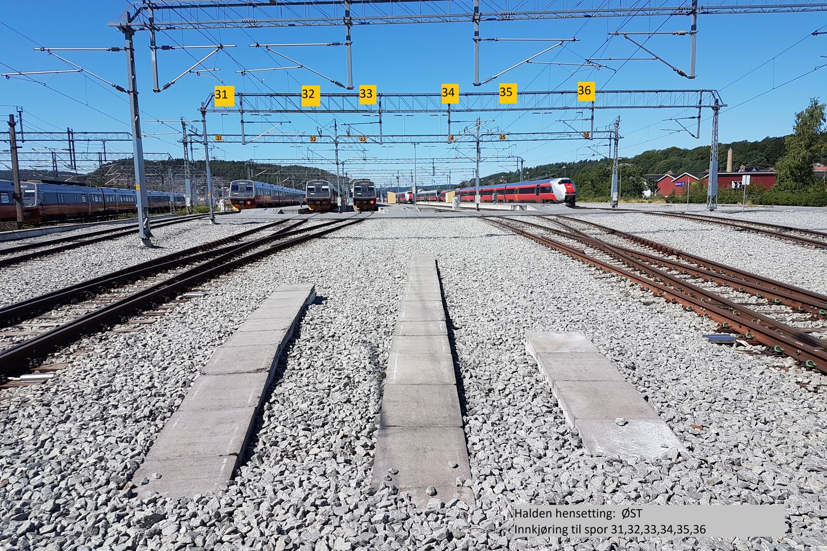 Photo of Halden Stabling Facility