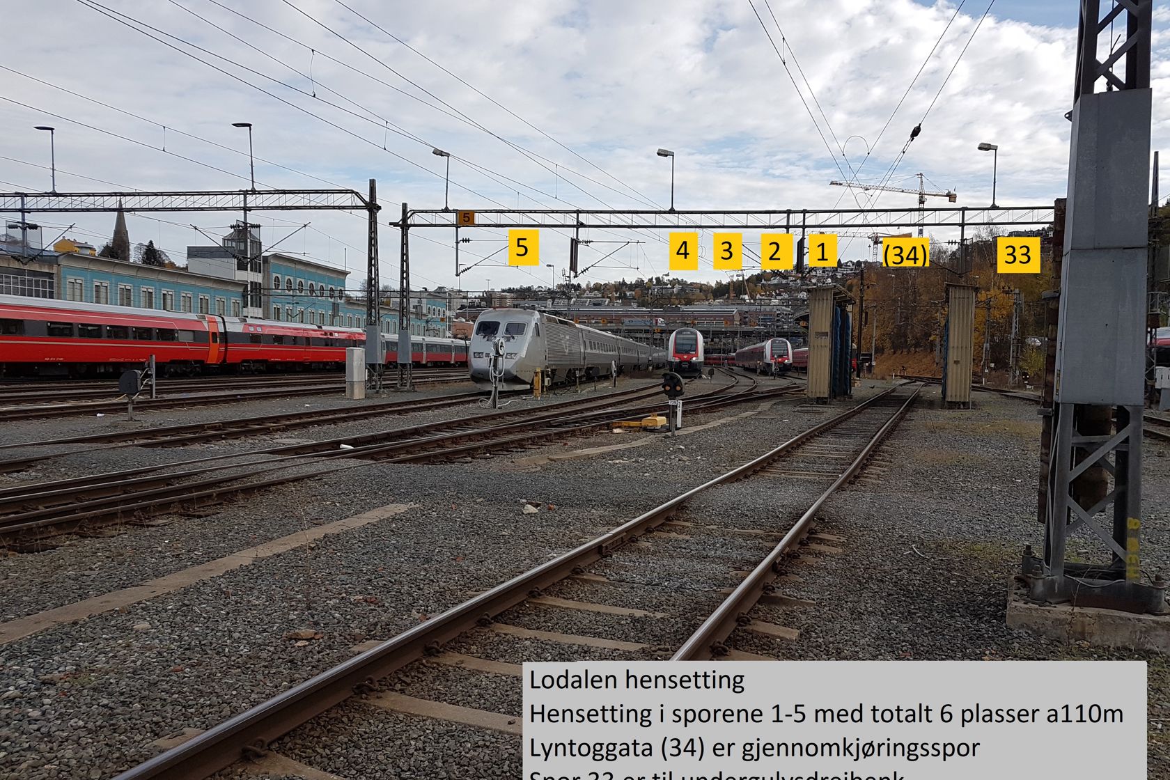 Photo of Lodalen Stabling Facility