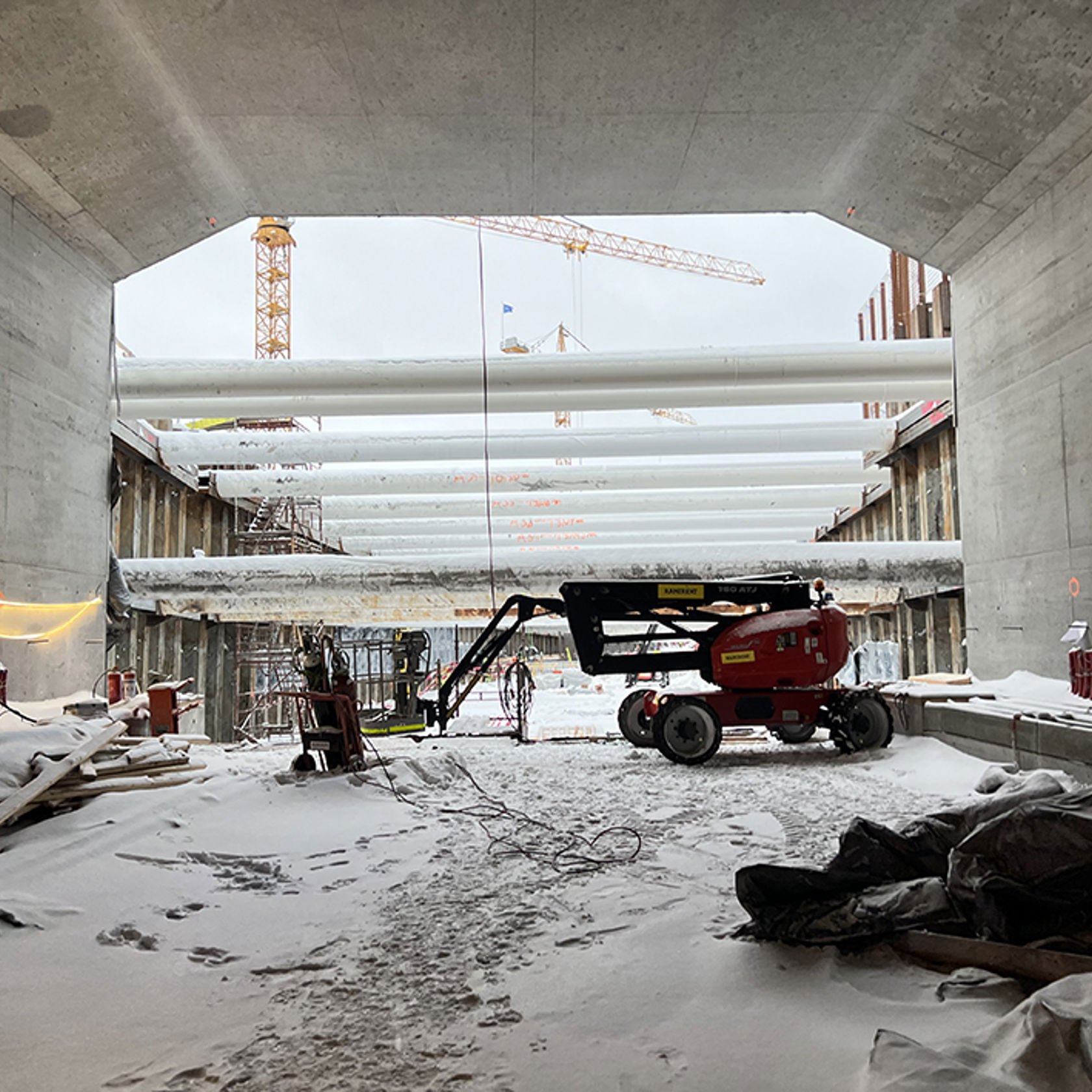 Bilde av tunnelåpning