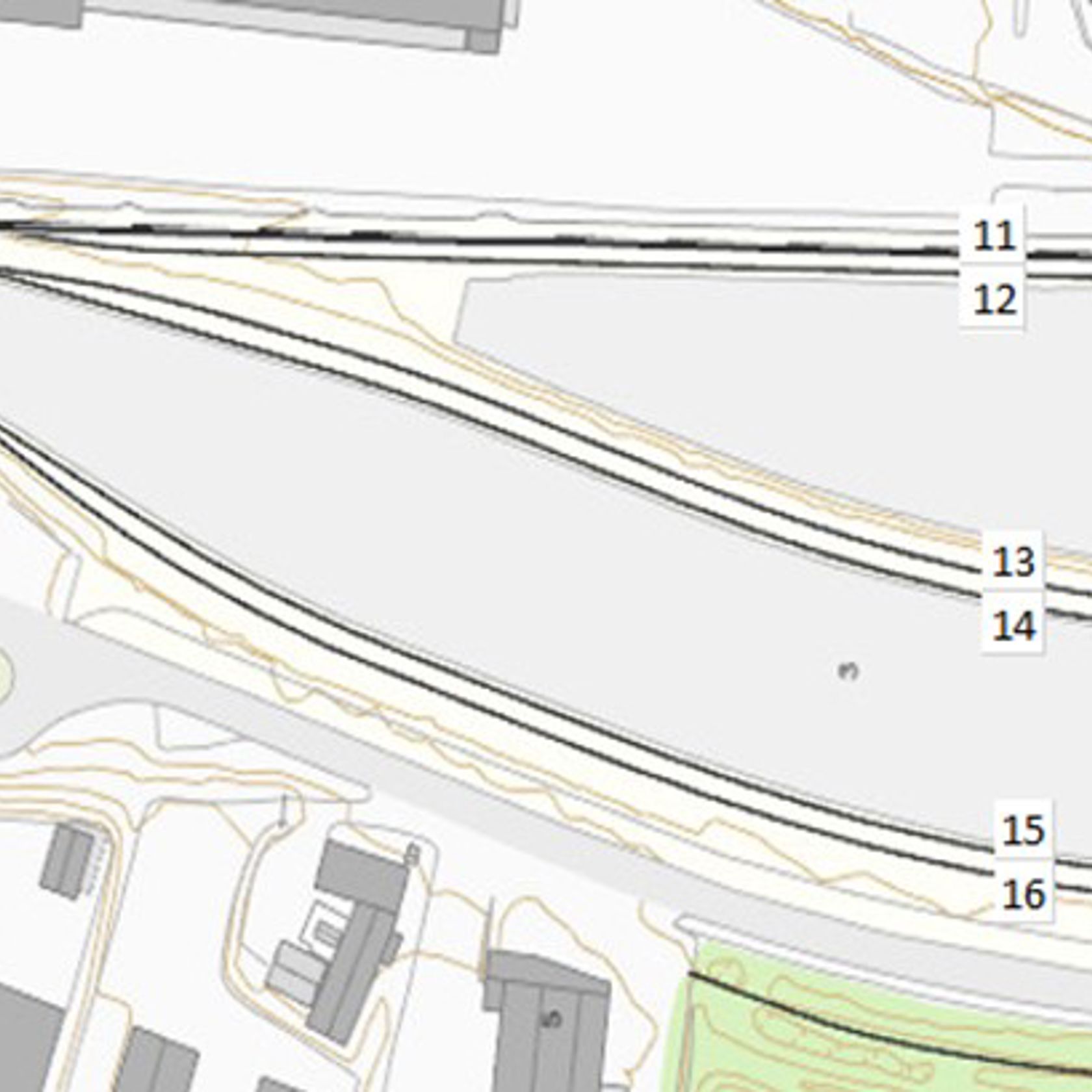 Sporplan Trondheim godsterminal Heggstadmoen